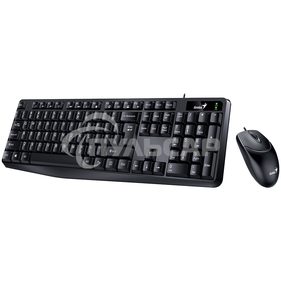 Комплект клавиатура + мышь проводной Genius Smart КМ-170 клавиатура+мышь USB
