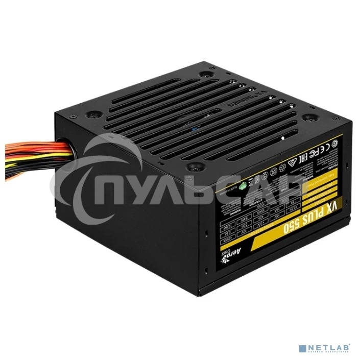 Блок питания Aerocool / Formula VX-550 PLUS, 550Вт 120мм, черный