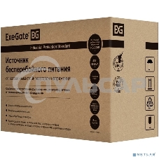 Источник бесперебойного питания ExeGate SpecialPro UNB-1500.LED.AVR.C13.RJ 1500VA/950W, LED, AVR, 6*IEC-C13, RJ45/11, черный