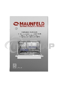 Встраиваемая посудомоечная машина Maunfeld MLP-06DW, белый, 44.8 см, 6 компл., 49 дБ, класс A+