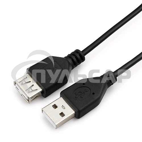 Кабель удлинитель USB 2.0 Гарнизон GCC-USB2-AMAF-1.8M, AM/AF, 1.8м, пакет