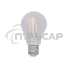 Лампа светодиодная филаментная Rexant Груша A60 11.5 Вт 1380 Лм 4000K E27 прозрачная колба