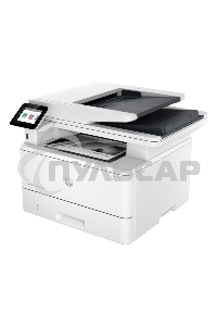 МФУ лазерное HP LaserJet Pro 4103dw (2Z627A), A4, ч/б, печ. до 40 стр/мин., скан. до 29 стр/мин. (ч/б) 20 стр/мин. (цвет), 1200 x 1200 dpi, USB, RJ-45, Wi-Fi, Air Print, Mopria