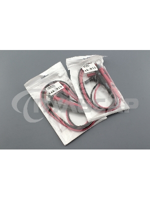 Щупы для тестера LEK-B15 никилерованный наконечник, кабель 110 см 2 шт