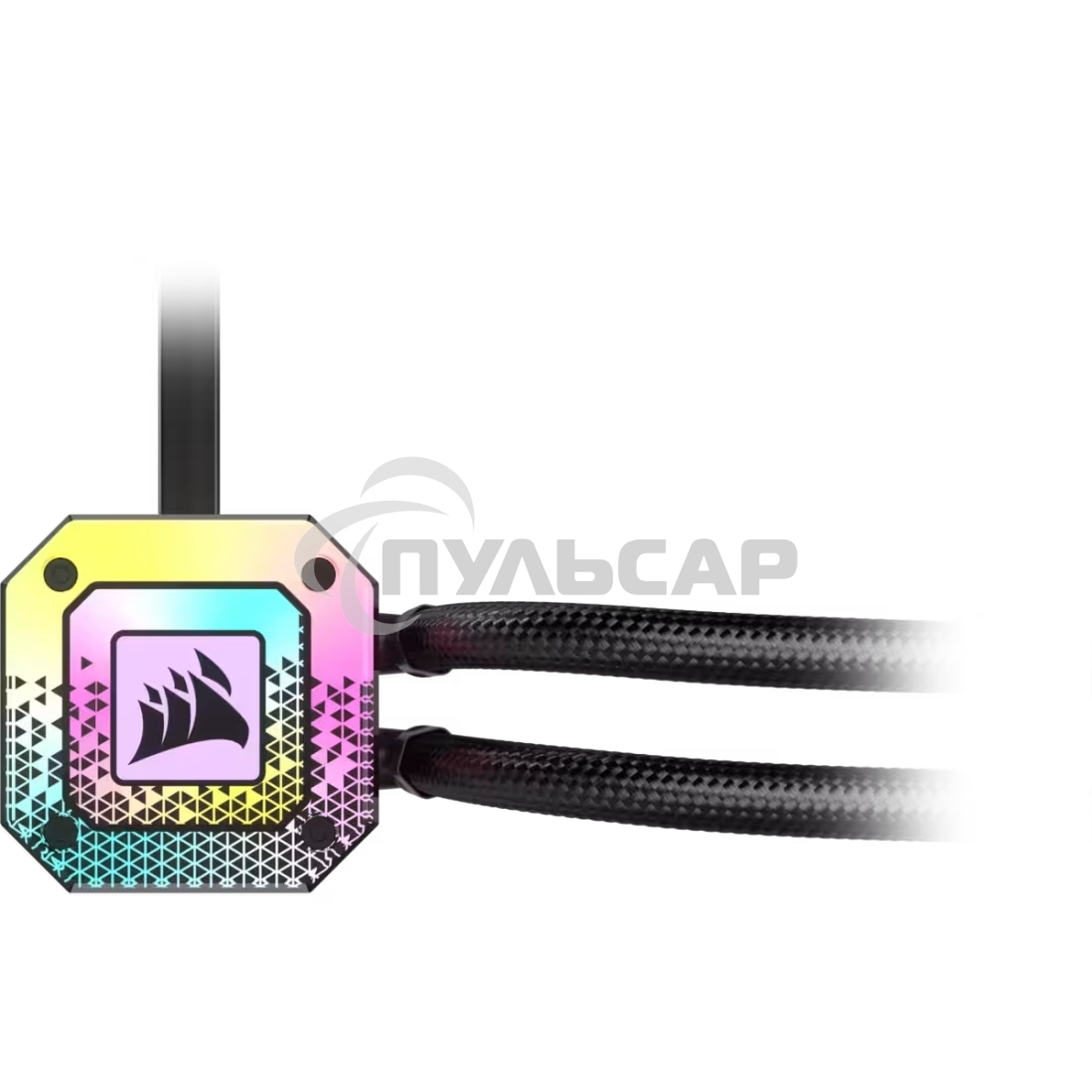 Система жидкостного охлаждения Corsair iCUE H100i ELITE CAPELLIX XT (240мм, черный, RGb/ Fans: 2x120мм, 65.57CFM, 34.1dBA, 2100RPM/ S: 1851, 1700, 1200, 115x, 2011, 2066, AM5, AM4)