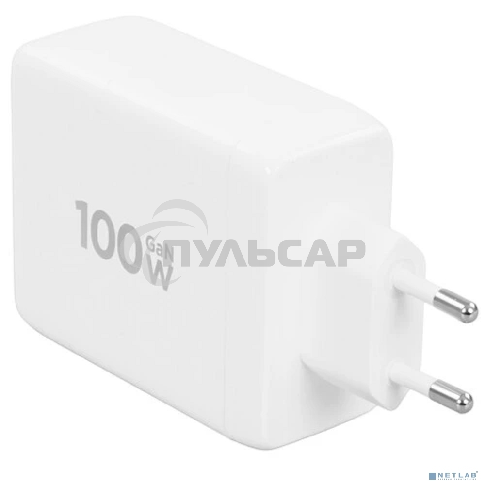 Зарядное устройство Cablexpert MP3A-PC-66 100Вт GaN, 5A, QC5.0/PD, 3xType-C, 1xUSB, белый, коробка