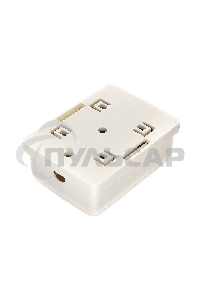 Монтажное оборудование Gembird Розетка GEMBIRD NAS212 RJ-45 кат.STP 5e внешняя экранированная 1 порт, 110&Krone