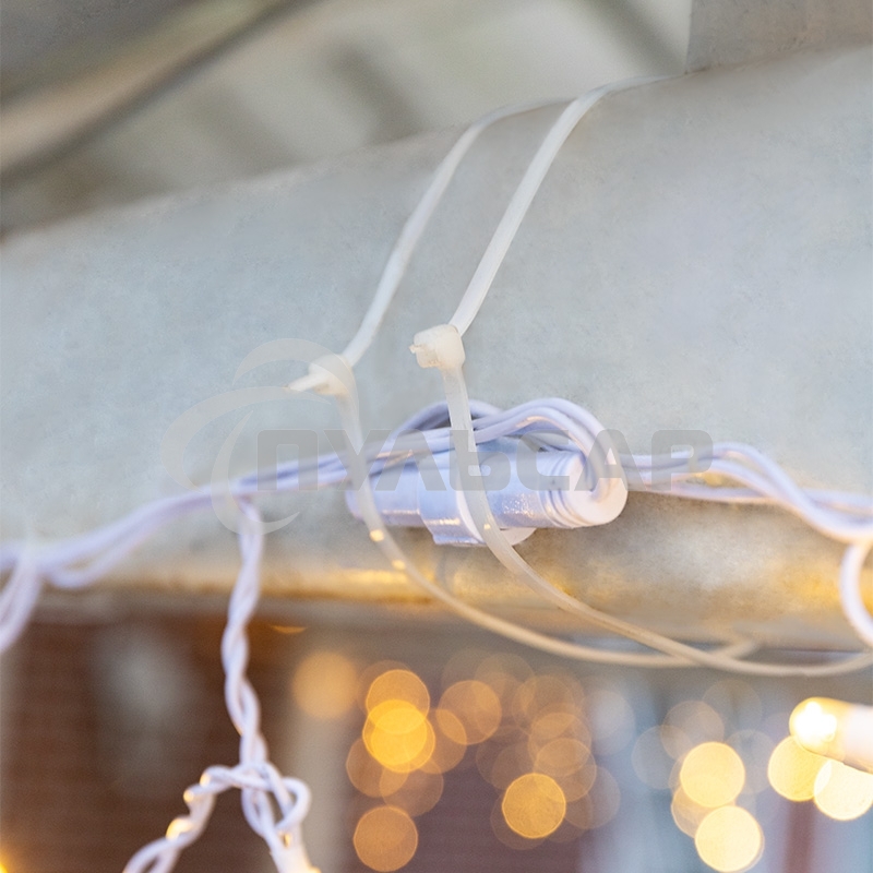 Хомут-стяжка кабельная нейлоновая Rexant 450 x4,8 мм, белая, упаковка 100 шт.