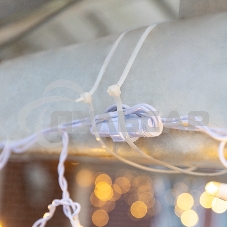 Хомут-стяжка кабельная нейлоновая Rexant 450 x4,8 мм, белая, упаковка 100 шт.