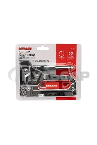 Степлер мебельный металлический Rexant