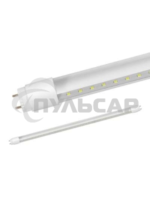 Лампа светодиодная LED-T8R-П-PRO 10Вт 230В G13R 6500К 800Лм 600мм прозр. поворотная IN HOME 4690612030944