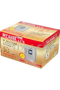 Стабилизаторы напряжения Ресанта АСН-5 000 Н/1-Ц 63/6/16 Стабилизатор Lux 220В±8%, Габариты 260х155х310, Вес 8кг