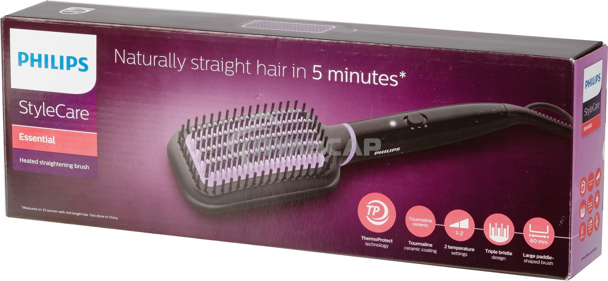 Расческа-выпрямитель Philips BHH880/00