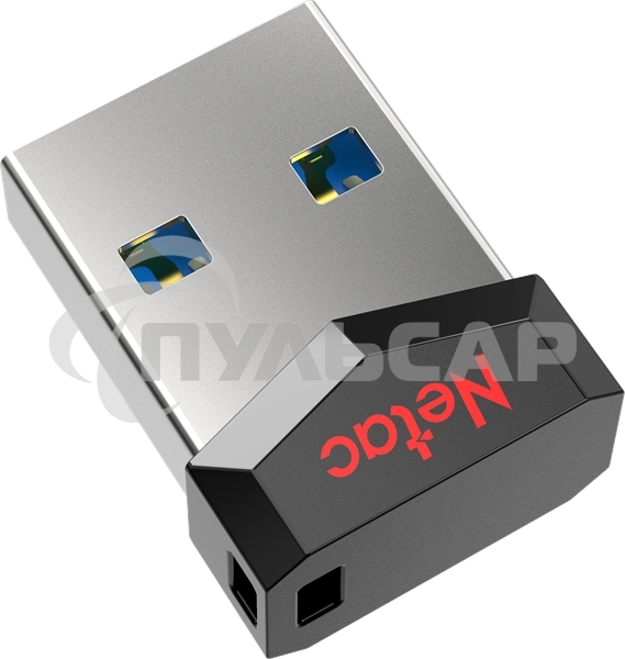 Флешка USB Netac UM81 32 Gb <NT03UM81N-032G-20BK>, USB 2.0, Ultra compact