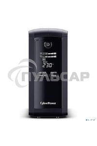 Источник бесперебойного питания CyberPower VP700ELCD Line-Interactive 700VA/390W USB/RS-232/RJ11/45 (4 EURO)