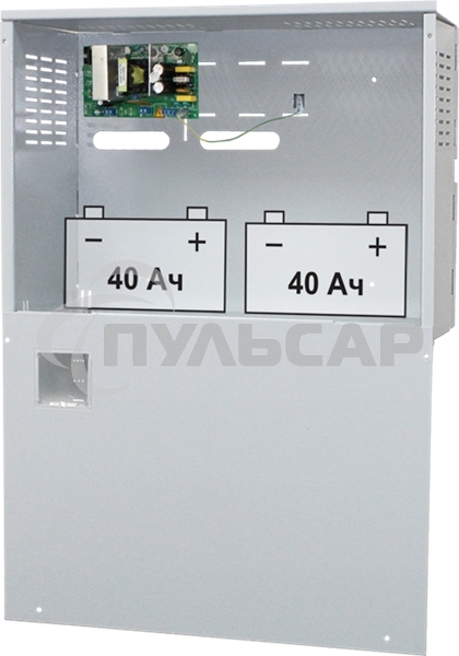 Источник вторичного электропитания СКАТ-2400И7 исп.5000 24В, 4А, под 2 АКБ 40 А·ч