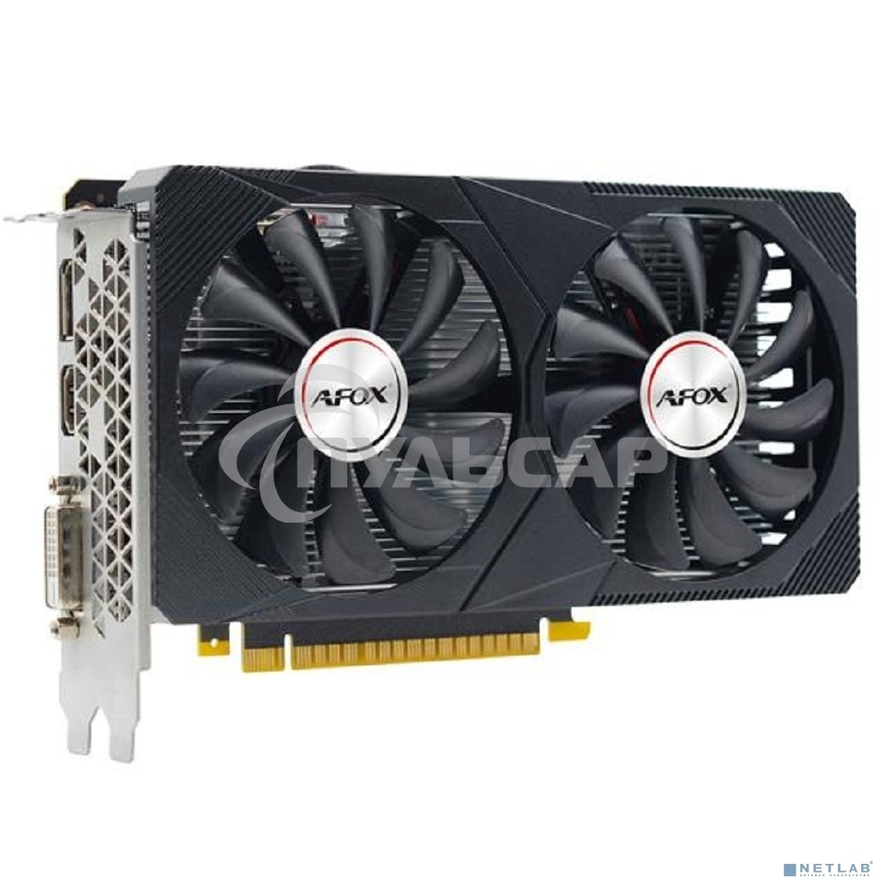 Видеокарта VGA AFOX NVIDIA GeForce GTX 1650 SUPER 4G 4Gb, GDDR6/128-bit, PCIe 3.0, 1xHDMI 2.0, 1xDVI-D, 1xDP, 2-slot