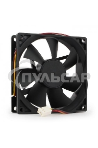 Вентилятор для корпуса Gembird FANCASE2 черный, 90 мм, 2500 об/мин, 26 дБ, 3 pin