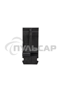 Крепеж-клипса для трубы ø 20 мм черная (10 шт./уп.) Rexant