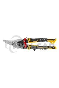 Ножницы по металлу,270мм, прямой и левый рез,сталь-СrMo, трехкомп.рук-ки Denzel