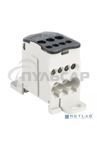 Блок распределительный КРОСС крепеж на панель и DIN КБР-80А EKF plc-kbr80