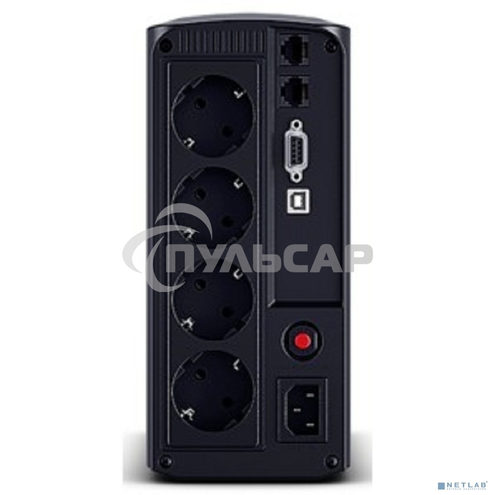 Источник бесперебойного питания CyberPower VP700ELCD Line-Interactive 700VA/390W USB/RS-232/RJ11/45 (4 EURO)