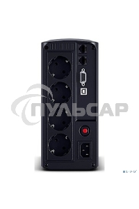 Источник бесперебойного питания CyberPower VP700ELCD Line-Interactive 700VA/390W USB/RS-232/RJ11/45 (4 EURO)