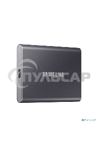 Внешний SSD Samsung T7, 2TB, USB 3.2 Gen 2 Type-C, R/W 1050/1000, титан