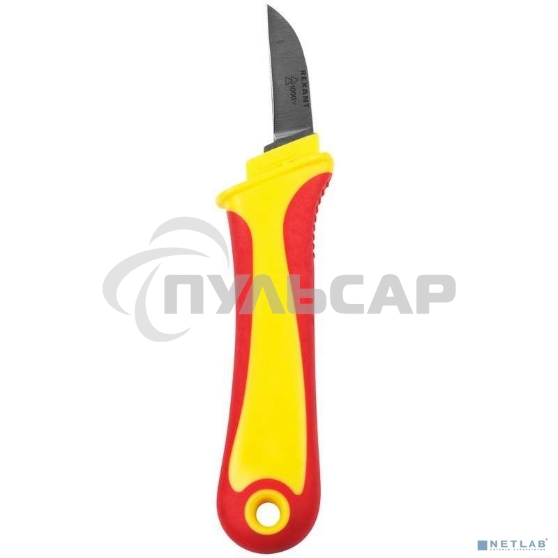 Нож монтажника, нержавеющая сталь, прямое лезвие Rexant