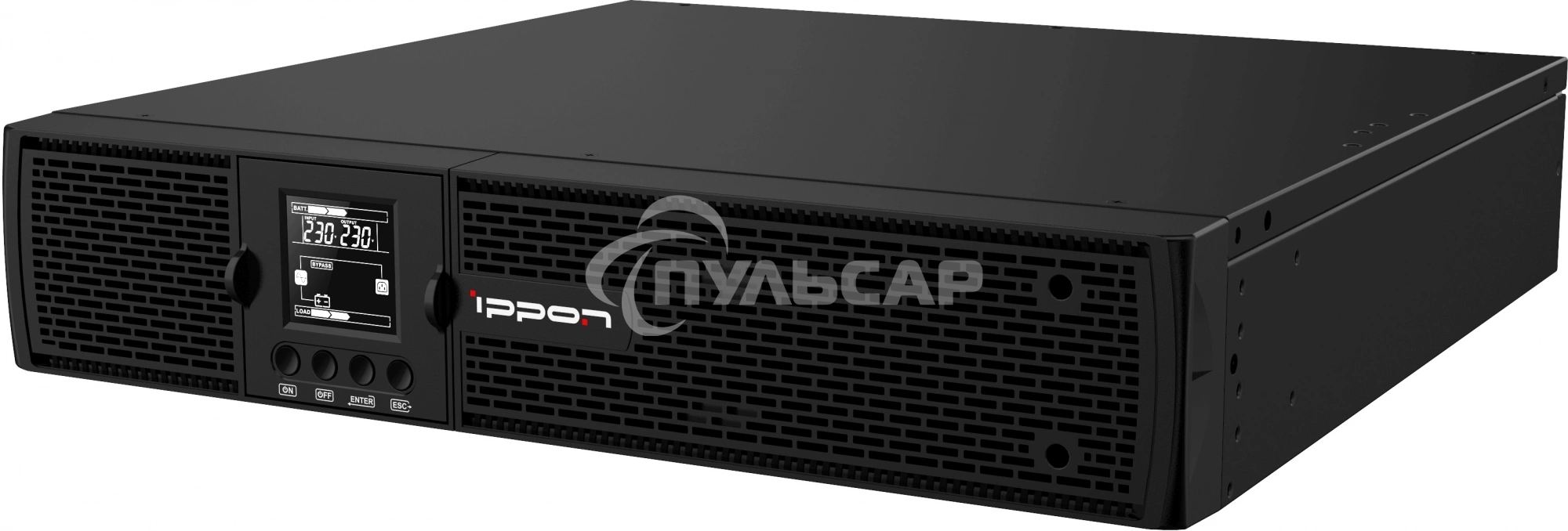 Источник бесперебойного питания Ippon Innova RTb 1000 900Вт 1000ВА черный