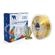 Филамент NVPRINT Silk PLA+ Black/Gold для 3D печати диаметр 1.75мм длина 330 метров масса 1 кг Филамент NVPRINT Silk PLA+ Black/Gold для 3D печати диаметр 1.75мм длина 330 метров масса 1 кг
