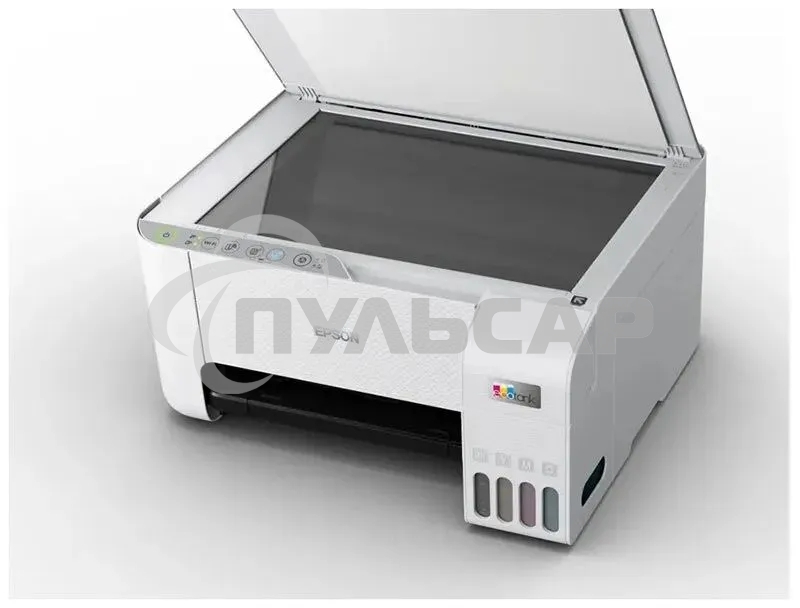 МФУ струйное Epson L3256 (C11CJ67407/C11CJ67414/C11CJ67421/C11CJ67519/C11CJ67504/C11CJ67524/C11CJ67516), A4 цветное, печ. до 10 стр/мин. (ч/б) до 5 стр/мин. (цвет), 1440 x 5760 dpi (печать) 1200x2400dpi (скан.), USB, Wi-Fi