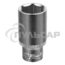 Головка торцевая удлиненная, 32 мм, 6-гранная, CrV, под квадрат 1/2