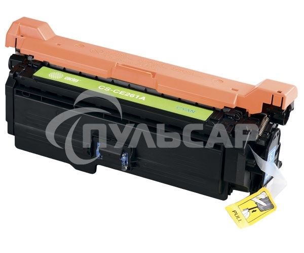Картридж лазерный Cactus CS-CE261A голубой (11000 стр.) для принтеров HP Сolor LaserJet CP4025/CP4525/CM4540