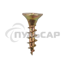 Саморез универсальный KRANZ 4х16, желтый цинк, короб (200 шт./уп.)