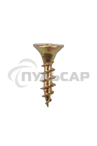 Саморез универсальный KRANZ 4х16, желтый цинк, короб (200 шт./уп.)