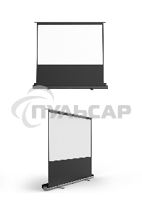 Экран 203x114см Floor Stand Screen 16:9 портативный напольный рулонный черный 92'