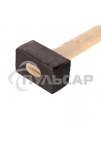 Кувалда, 4000 г, кованая головка, деревянная рукоятка 380 мм Сибртех