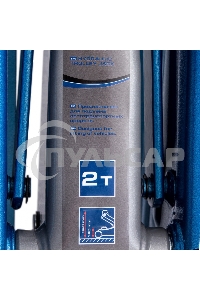 Домкрат гидравлический подкатной, 2 т, h подъема 140-340 мм, в кейсе Stels