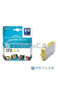 Картридж струйный HP №178 CB320HE желтый для HP C5383/C6383/B8553/D5463 (300стр.)