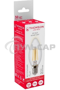 Лампа светодиодная Hiper THOMSON LED FILAMENT CANDLE 11W 1045Lm E14 2700K TH-B2071