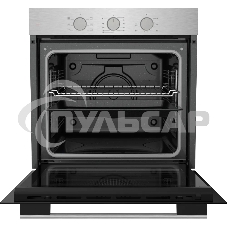 Электрический духовой шкаф Kuppersberg HF 603 BX 60 см, 80 л, High-Tech, 6 режимов, паровая очистка, черный + нерж. сталь