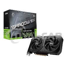 Видеокарта MSI PCIE16 RTX 5060TI 8Gb RTX 5060 Ti 8G SHADOW 2X OC PLUS