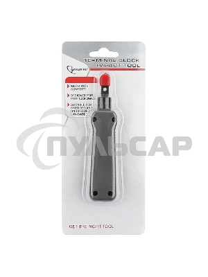 Инструмент Cablexpert T-431, для разделки витой пары в розетку, с ножом, тип 110