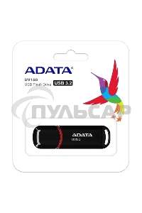 Флешка USB ADATA UV150 (AUV150-32G-RBK), 32Gb, USB 3.0, R/W 100/30, черный