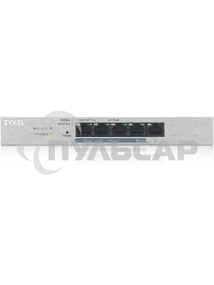 Коммутатор Zyxel GS1200-5HPv2-EU0101F 5G 4PoE+ 60W управляемый