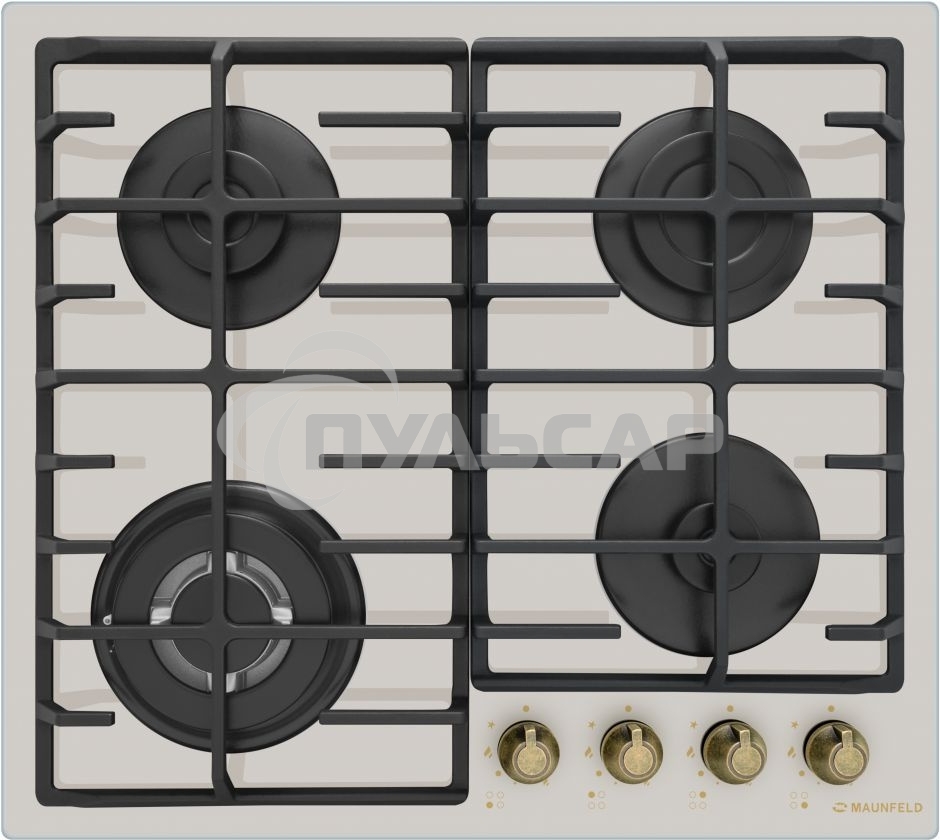 Газовая варочная панель Maunfeld EGHG.64.63CBG.R/G