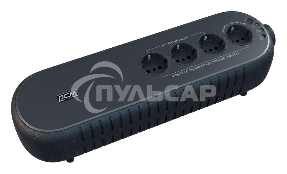 Источник бесперебойного питания Powercom WOW 500U 250Вт 500ВА черный