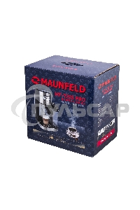 Кофеварка рожковая Maunfeld MF-720S PRO нержавеющая сталь, исп. кофе - молотый/чалды, 1.2 л, 1470 Вт, 15 бар