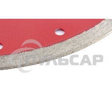 Диск алмазный отрезной Matrix сплошной ф125 х 22,2мм, тонкий, мокрое резание